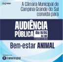AUDIÊNCIA PÚBLICA: "Bem-estar Animal" AUDIÊNCIA PÚBLICA: "Bem-estar Animal"