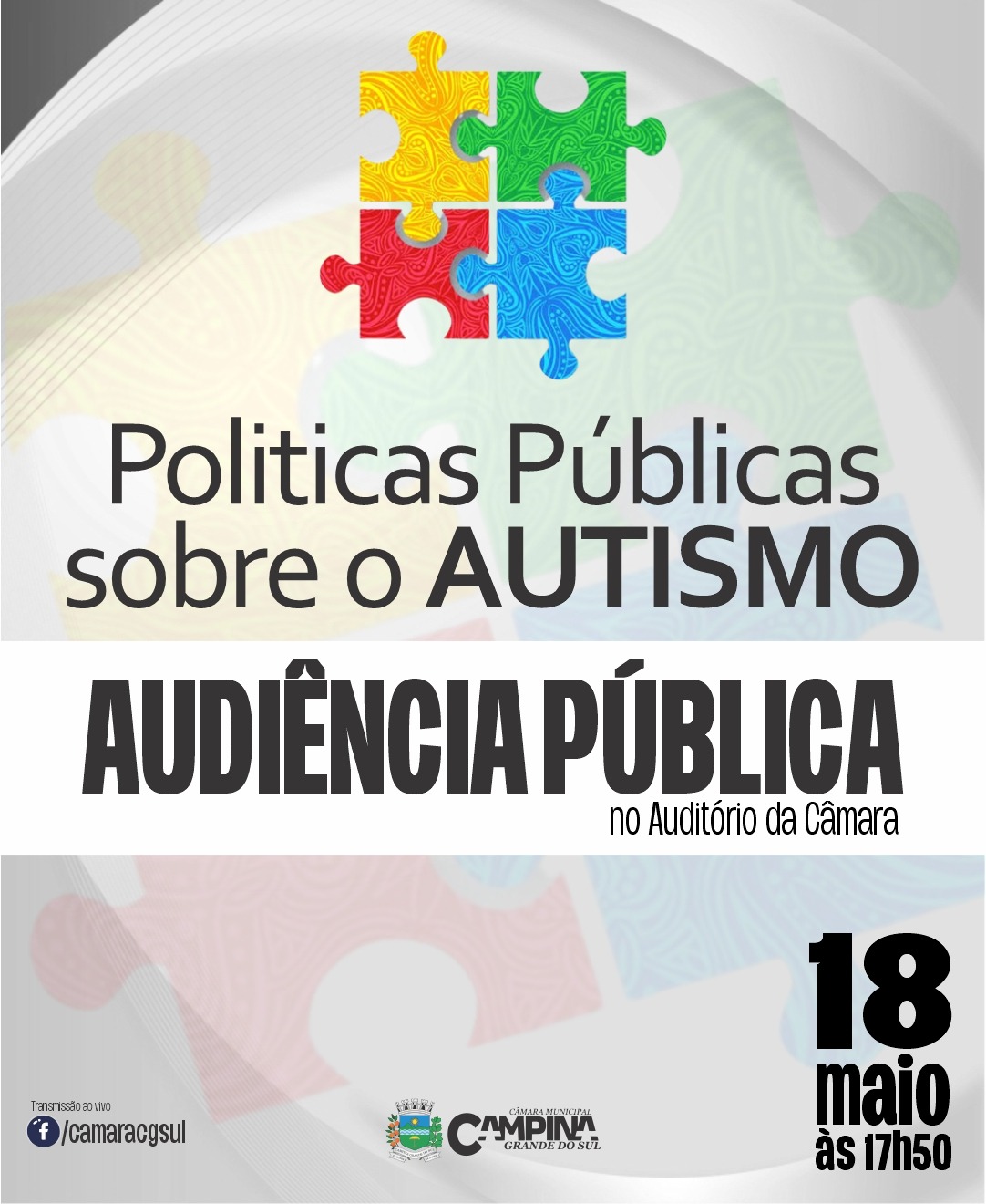 AUDIÊNCIA PÚBLICA: "Politicas Públicas sobre o Autismo"