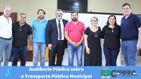 AUDIÊNCIA PÚBLICA SOBRE O TRANSPORTE PÚBLICO MUNICIPAL