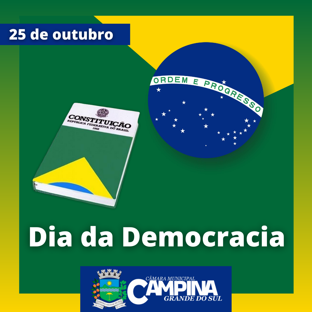 DIA DA DEMOCRACIA 