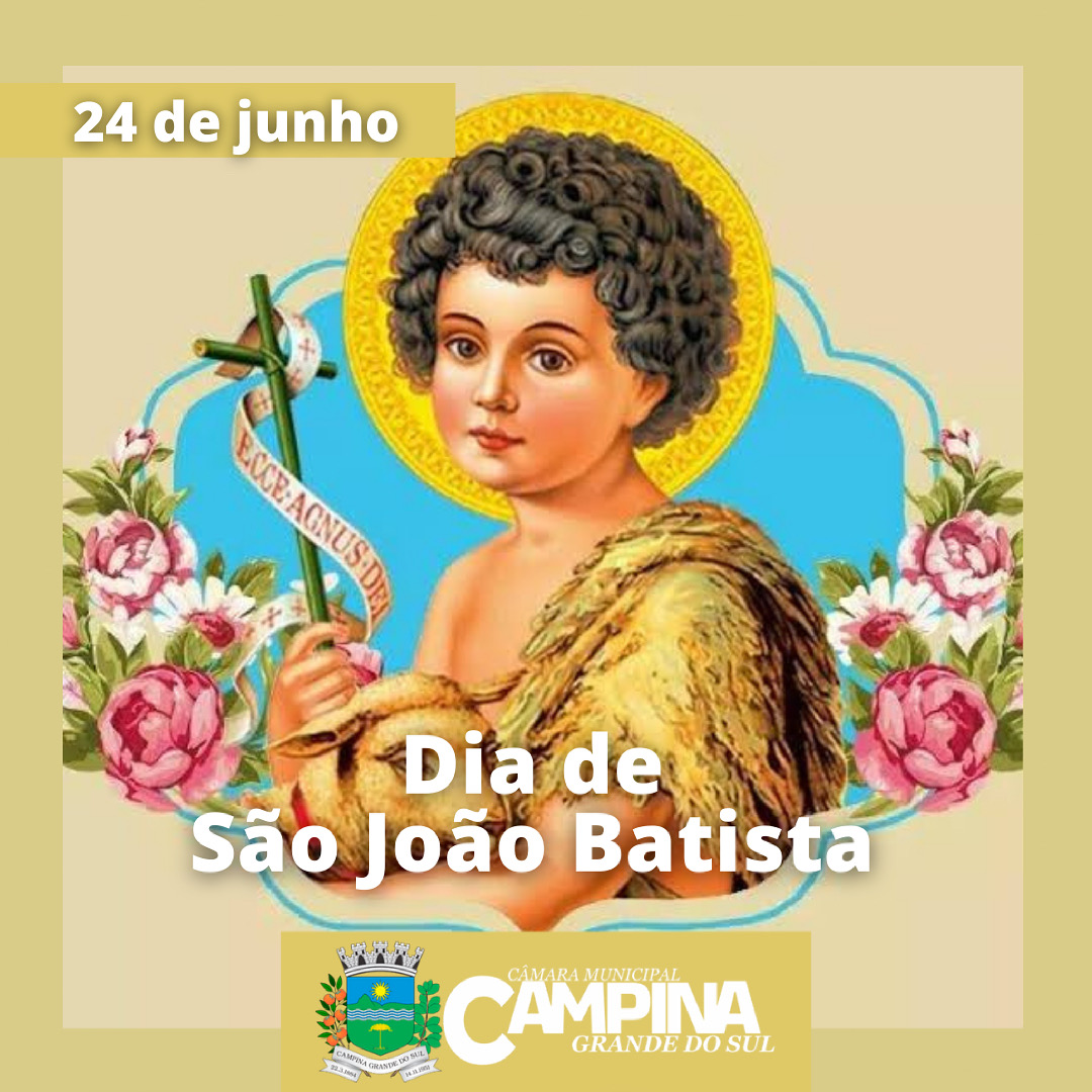 DIA DE SÃO JOÃO BATISTA 