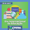 DIA INTERNACIONAL DA EDUCAÇÃO 