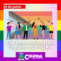 DIA INTERNACIONAL DO ORGULHO LGBTQIA+