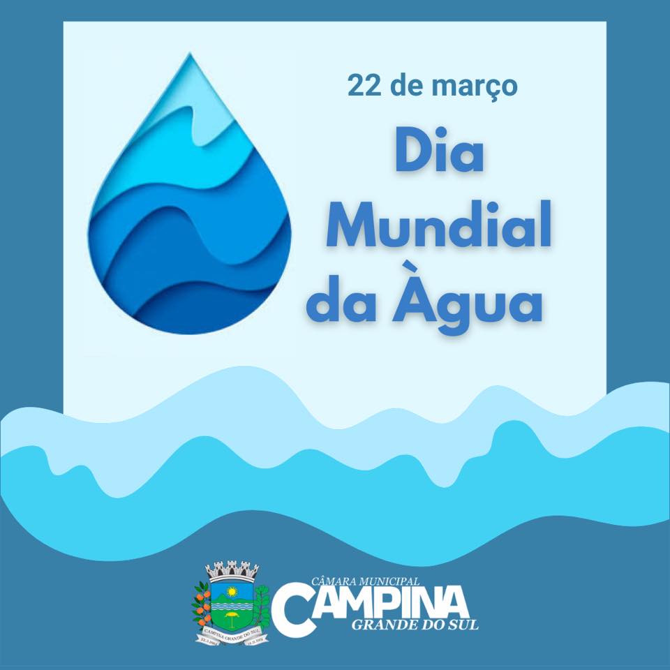 DIA MUNDIAL DA ÁGUA