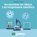 DIA NACIONAL DA CIÊNCIA E DO PESQUISADOR CIENTÍFICO