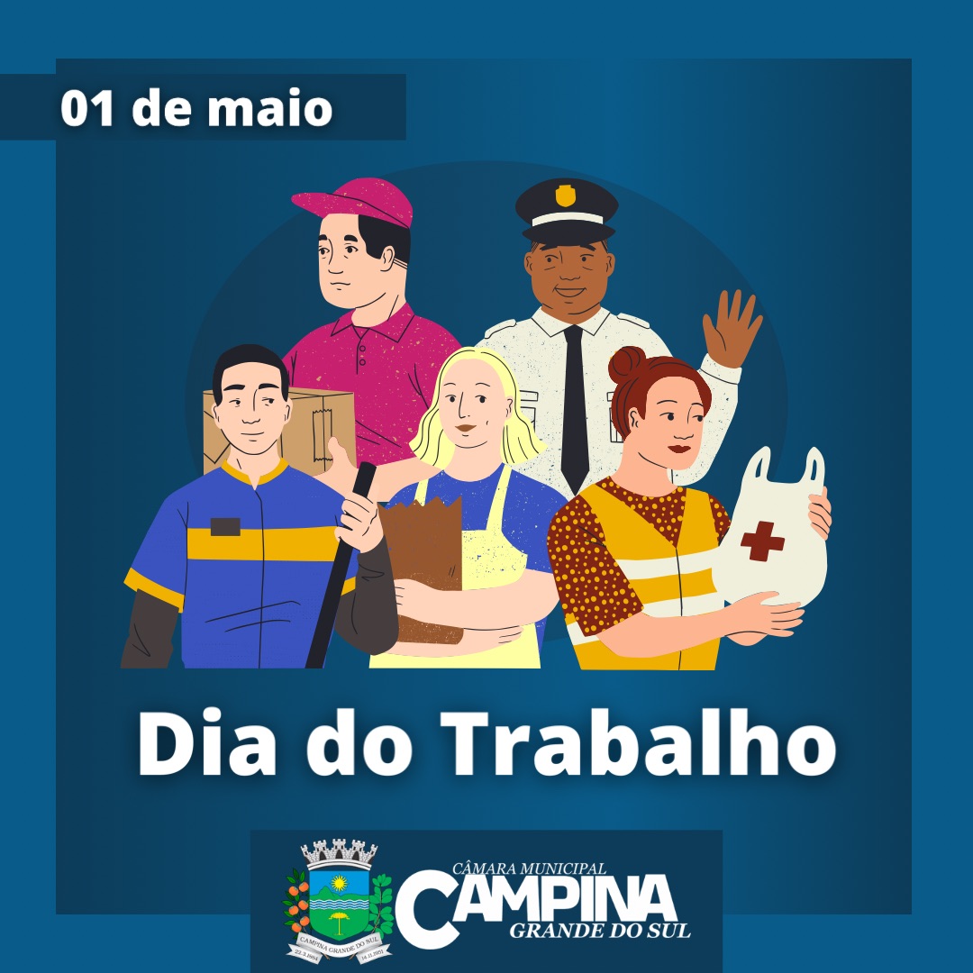 FELIZ DIA DO TRABALHO