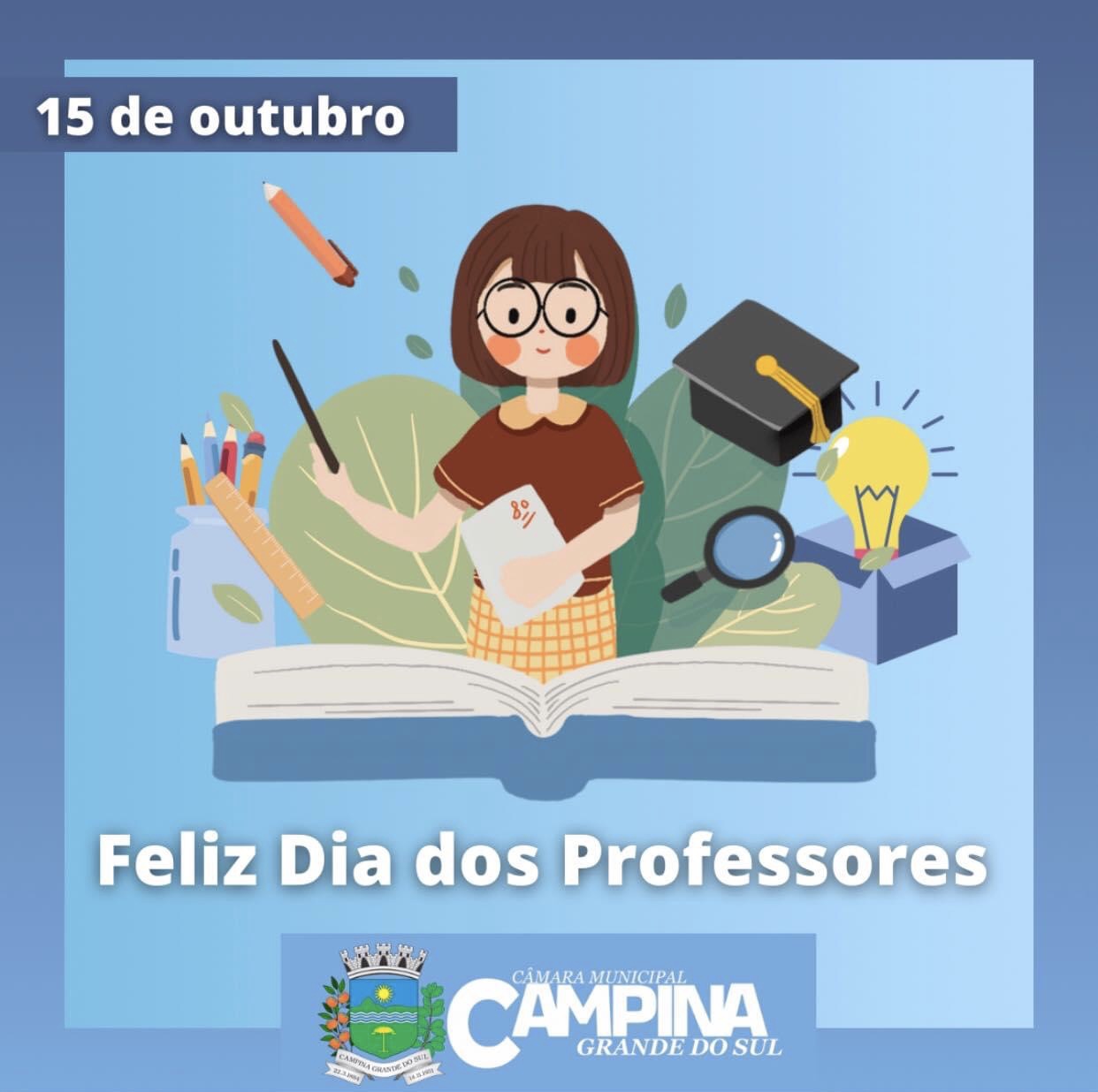 FELIZ DIA DOS PROFESSORES