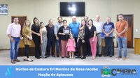 NÚCLEO DE COSTURA ELI MARTINS DA ROSA RECEBE MOÇÃO DE APLAUSOS 