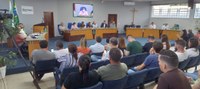 Primeira sessão do ano tem a presença do prefeito Luiz Assunção e do promotor do Ministério Público Felipe José Gaer